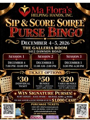 Sip & Score Soiree Purse Bingo